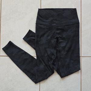 Lululemon Align Leggings Size 4 Black Camoflauge